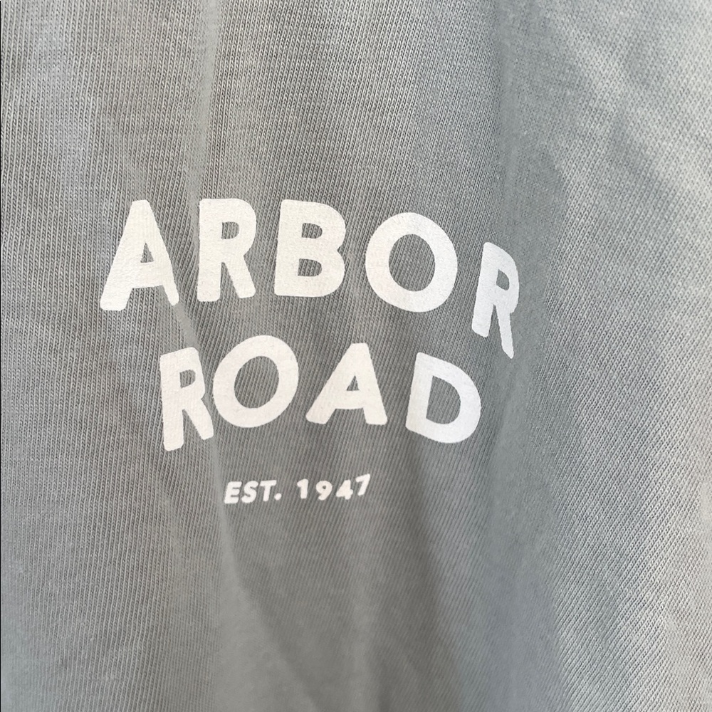 Arbor road Long Beach Light greenish Gray Short Sleeve Tee Men’s 3 XL - Picture 2 of 6